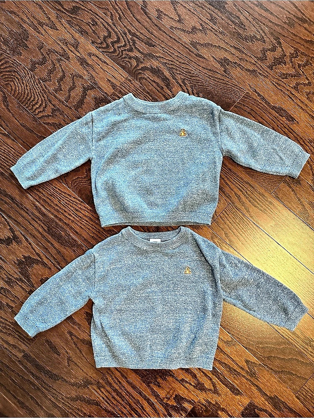 Baby Gap- Two Blue Sweaters Baby 18-24 months